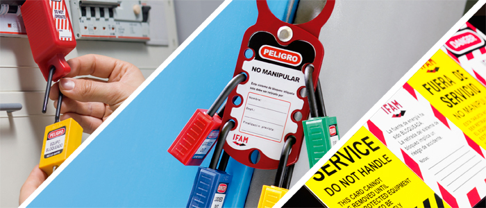 productos para bloqueo y etiquetado de maquinaria y equipos industriales